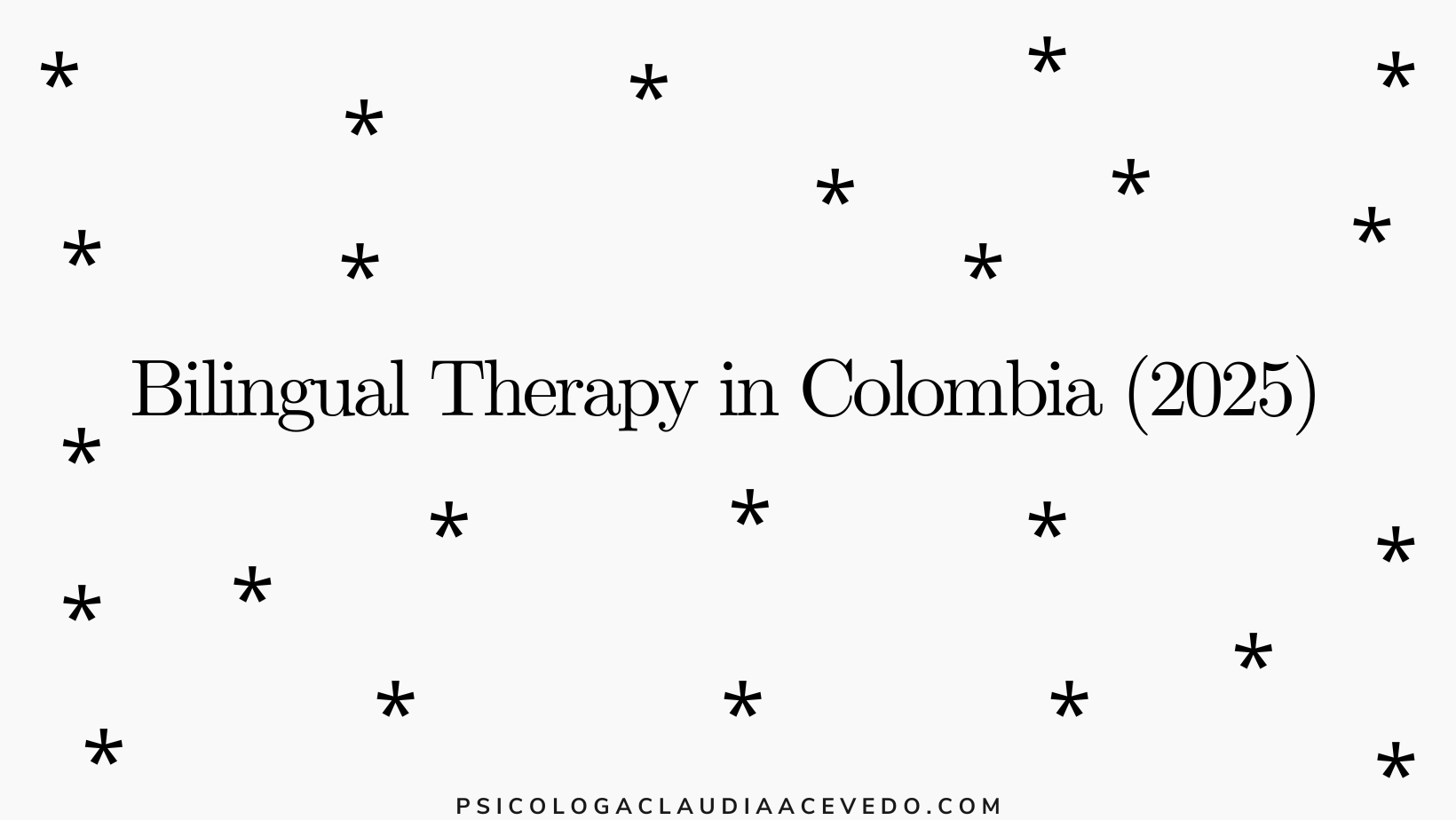 Biligual Therapy